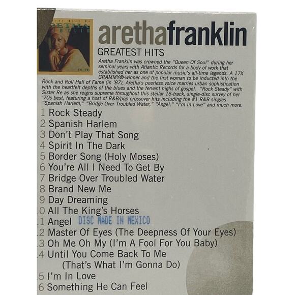 Aretha Franklin Best of Aretha Franklin The 70s CD 2008 Rhino R&B Soul New - Picture 10 of 12